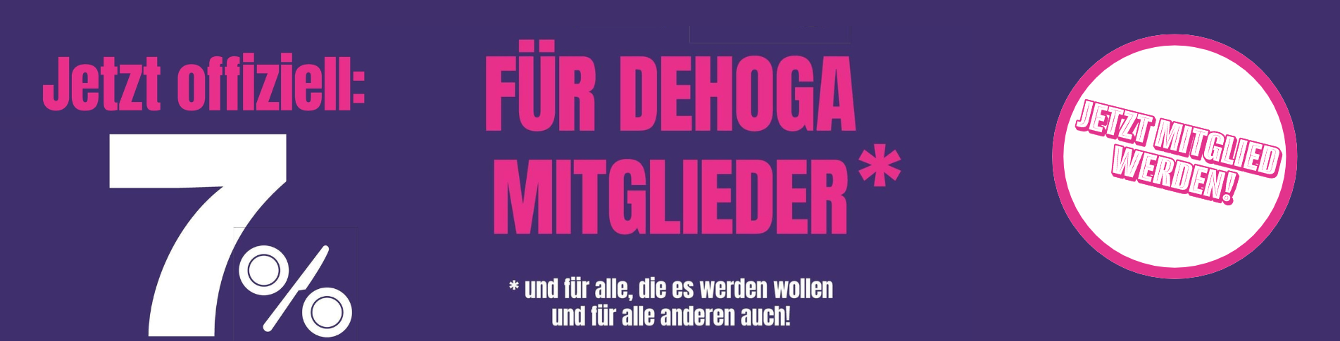 Dauerhafte 7% Mehrwertsteuer